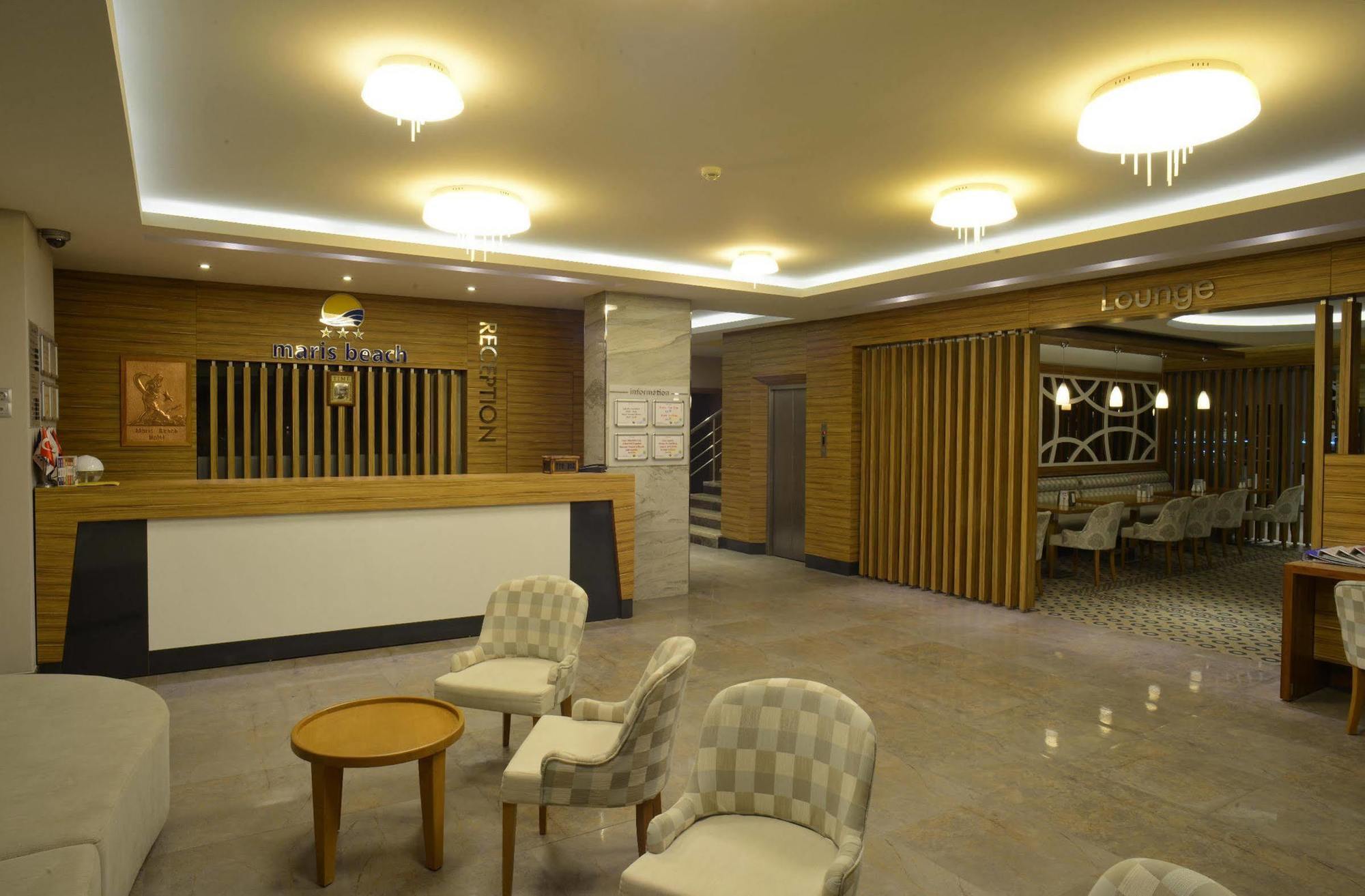 מרמריס Maris Beach Hotel מראה חיצוני תמונה